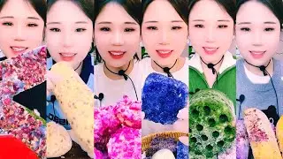 SATISFYING YY'S ICE🧊🥖 || YY'S MOSTLY NEW ICE MUKBANG COMPILATION PART----18 || Ice Lover