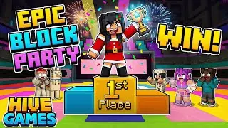 Minecraft - HIVE - Winning Block Party (4K 60FPS)