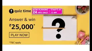 Amazon quiz today April 03