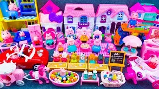 22 Minutes Satisfying With Unboxing Peppa Pig Family Playset, Peppa Pig Playground Toys Review ASMR
