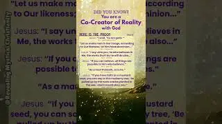 You are a Co-Creator - Discovering Mystical Christianity #ChristianMysticism #EsotericChristianity