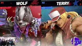 Shark Tank #137 Winners Round 1 - Tree (Terry) Vs. CharliedaKing (Wolf) - SSBU Tournament