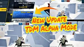 New Update TDM Alpha Map In Pubg Mobile Beta 0.16 | Gameplay TDM Alpha Mode on 0.16.0 Beta
