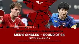 Milosz Redzimski vs Park Ganghyeon | MS R64 | #WTTSingapore2026