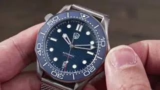 Watchdives WD007 42mm Titanium NTTD Dive Watch