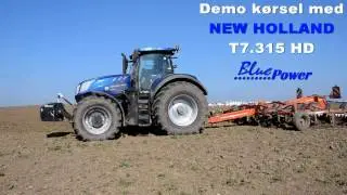 New Holland T7.315 HD Blue Power demo