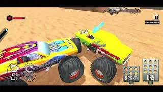 Real Monster Truck Demolition Derby - Extreme Crash Car Racing 3D - 2024 Gaming Video Android Game
