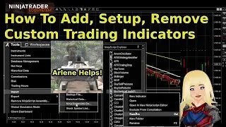 Add, Set Up & Remove NinjaTrader Indicators  Tools for Smart Trading #ninjatrader, #daytrading