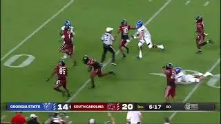 2022 USC vs Georgia St - Rashad Amos Punt Block, DQ Smith Touchdown Return