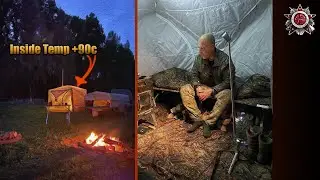 How To Use A Tent As A Sauna. Cube 2.20 From PF Bereg #pfbereg