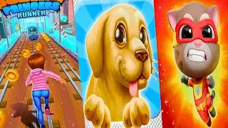 Funniest Cartoon Games for Kids in 2025 &ndash; Dog, Cat & Princess Runner Adventure _ROBO TOON