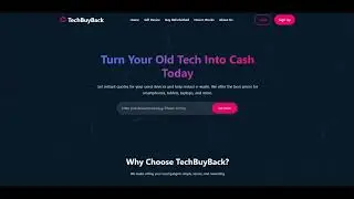 Gadget Buyback Website Script (Django) | Smartphone, Laptop & Tech Trade-In Platform