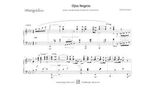 Ojos negros (V.Greco) - Transcription - Tango Score