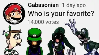 Favorite Luigi? Part 2 - Mario&rsquo;s Madness V2