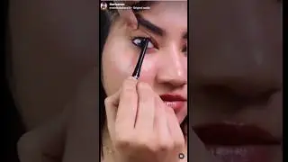 viral kajal hack 👁️👁️ / eyeliner hack / viral makeup hack #kajal #viralkajal #eyemakeup #eyeliner