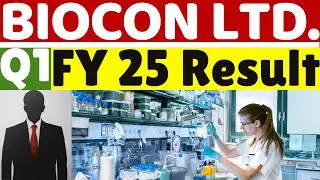 Biocon Share Latest News || Biocon Share Q1 FY25 Result || Biocon Share Analysis ||