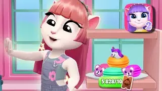 My Talking Angela 2 Cat Level 29: #42 Laughter New Video Best Funny Video for (Android,iOS) GamePlay