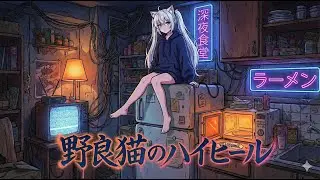 【Original】野良猫のハイヒール (Stray Cat's High Heels) - 夜と雪 | 現代ファンク [Modern Funk / J-Pop]