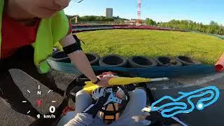 Картинг X-Ti Pilot 16/05/2023 Заезд №1 с телеметрией
