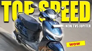 New Tvs Jupiter 110cc Top Speed Test | Power | Pickup | Performance