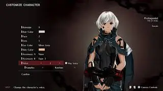 God Eater 3 - Female Character Creation