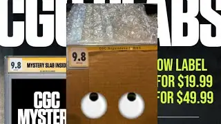 Special box of CGC Signature Series Comics from The Bam! Box