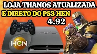 Como instalar a loja Thanos atualizada e direto do PS3 HEN 4.92