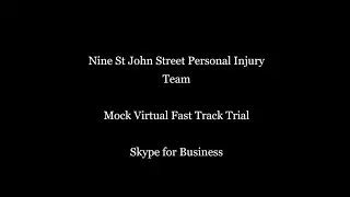 9SJS Mock Virtual Fast Track Trial – Skype for Business