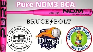 Pure NDM3 BCA Slowpitch Softball Bat Review - Average Dudes Softball