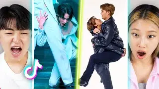 Koreans react to KPOP BL moments (NCT, SKZ, ATEEZ, Cravity) | PEACH