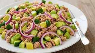 Tasty Cucumber & Healthy Tuna Salad | Breakfast Ideas&mdash;Perfect Recipe for Weight Loss Without a Diet