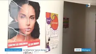 Un t&eacute;l&eacute;phone portable pour prot&eacute;ger les victimes de violences conjugales ou de viols