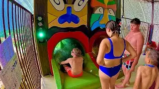 Duo Racing Waterslide at Tropical Islands