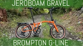Mit dem neuen Brompton G-Line beim Jeroboam Gravel in Kärnten