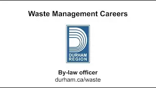 Waste Management Careers - Waste Management By-law Officer