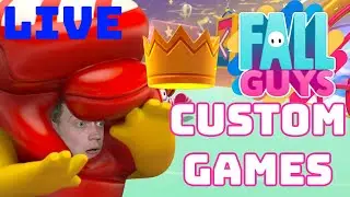 🔴 LIVE - BEST CUSTOM FALL GUYS GAMES ON YOUTUBE