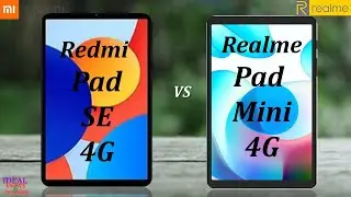 Xiaomi Redmi pad SE 4G vs Realme Pad Mini 4G