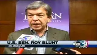 Sen  Roy Blunt talks healthcare research at local round table discussion