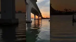 Clearwater harbour marina sunset