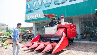 Corn 🌽 cutter in #lovol harvester ph-7OO83427OO .. SUCCESSFULLY Demonisation by #MANIKFARMAGENCY MFA