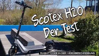 Scotex H20 Test / Review / Fazit / Steigf&auml;higkeit / 1008W / E-Scooter Strassenzulassung / 10,4Ah /