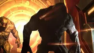 Doom 3 BFG Edition Hellknight Miniboss [Nightmare Difficulty]