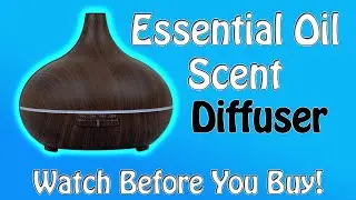 InnoGear Essential Oil Scent Diffuser, Watch Before You Buy!