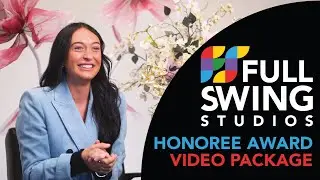Corporate Event Video Production for Award Honorees| Full Swing Studios
