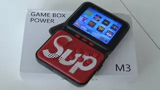 Game Box M3 Power $20,- SUP 5 in 1 Retro Handheld Review