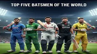 Top Five Batsmen of the world 🌎_Top Picks TV