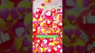 LINA🔥 TECHNICAL ANALYSIS 💯 #cryptocurrency #technicalanalysis #LINA #shorts