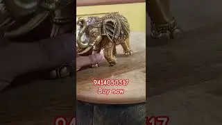 #brass elephant statue Jaipur brass fine hand made brass elephant unique collection