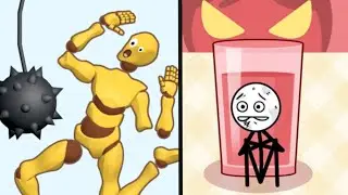 SMASH BONE: Stress Relief (Ragdoll Game) vs HIDE ME, For you Videos, Latest Gameplay,Part#383.