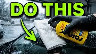 RainX Windshield Rain Repellant Test & Review